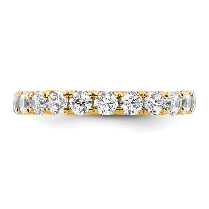 Shop Exclusive 14K Polished 2-Carat Diamond Eternity Band, Size 6.5 - Stylish Value!-3