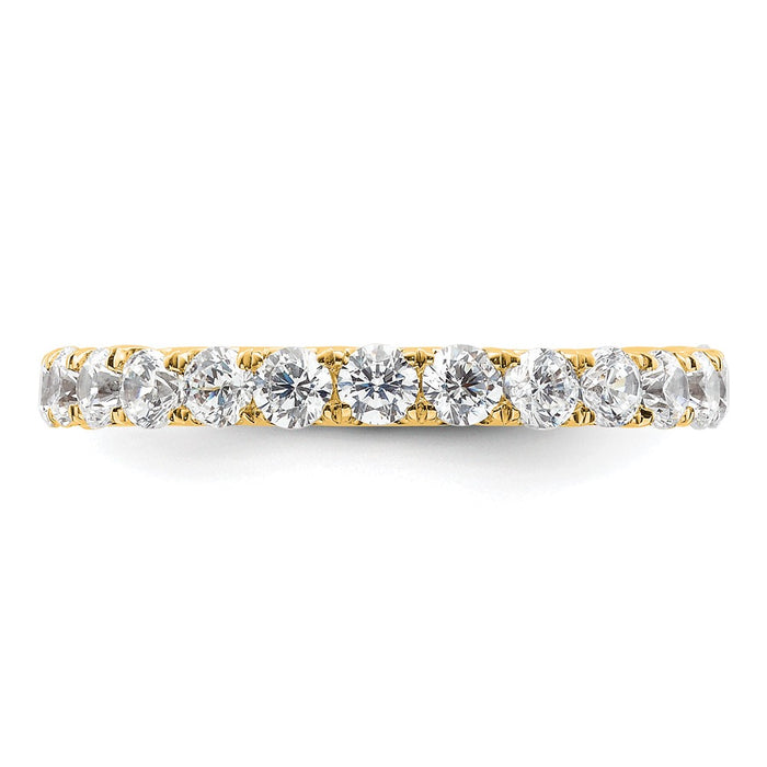 Buy Exclusive 14K Gold 2-Carat Diamond Eternity Band, Size 9 | Stylish Design-3