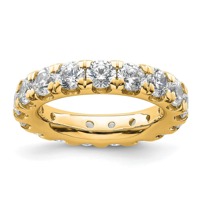 Buy Stylish 14K Polished 3-Carat Diamond Eternity Band - Size 4 Value!-1