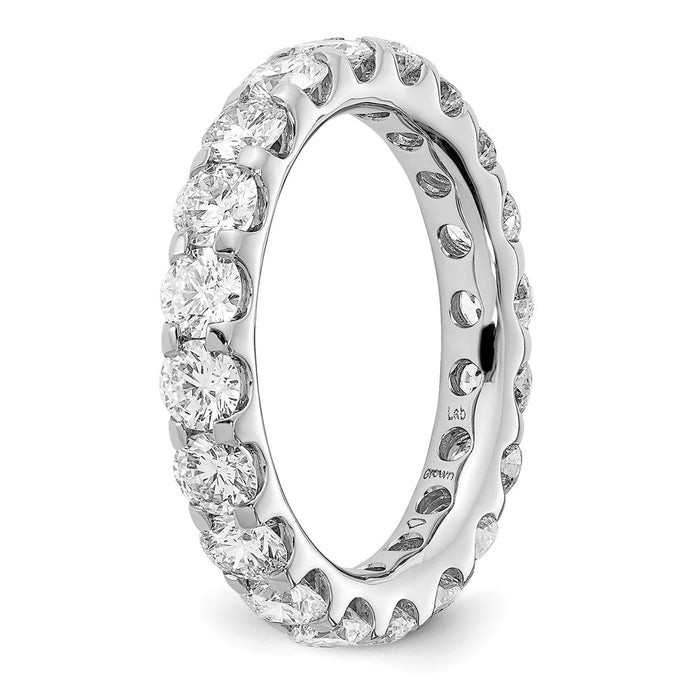 Buy Exclusive 3-Carat Lab-Grown Diamond Eternity Ring in 14K White Gold-4