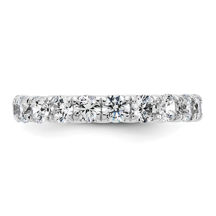 Exclusive 14K White Gold 3-Carat Lab-Grown Diamond Eternity Band - Stylish Value-3