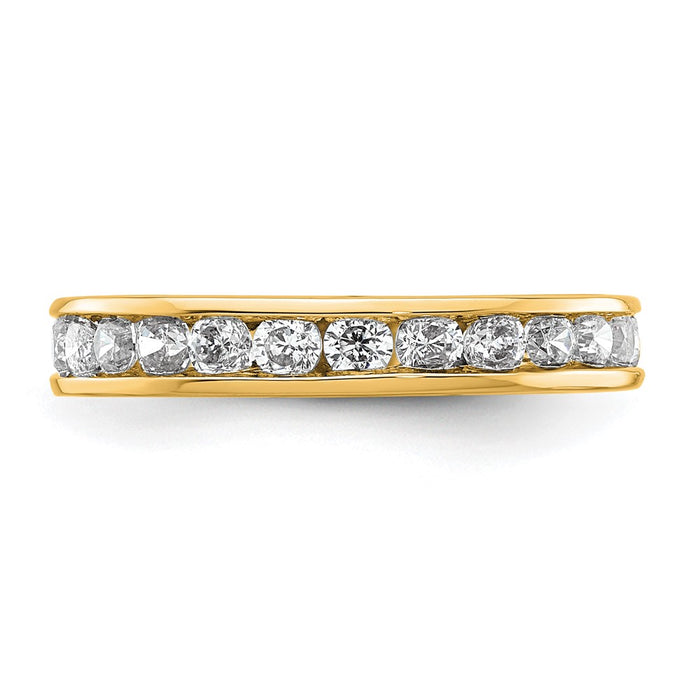 Buy Exclusive 14K Gold Polished 1 Carat Diamond Eternity Band - Size 4 Value-3