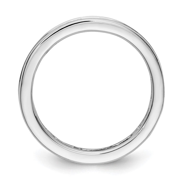 Shop Exclusive 14K White Gold 2-Carat Diamond Eternity Band - Stylish Size 7-2