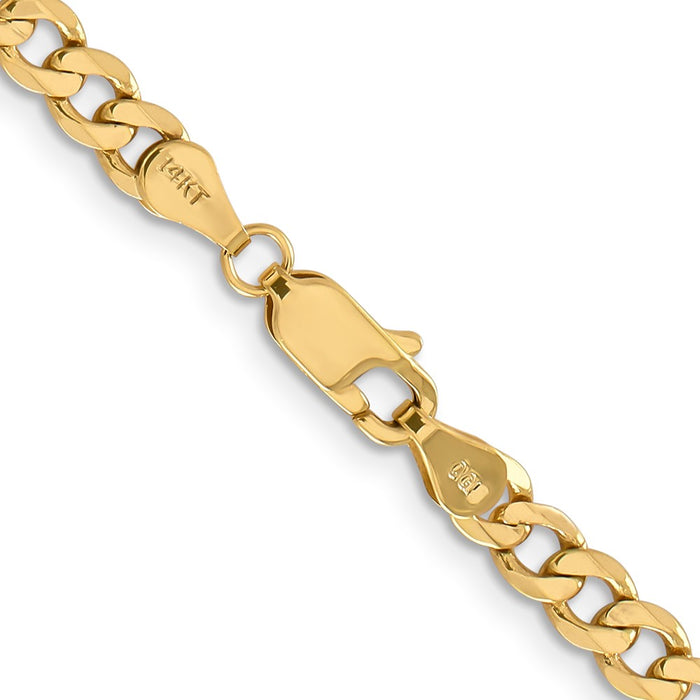 Buy Stylish 14K Gold Flat Figaro Chain - 24-Inch, 4.75mm, Lobster Clasp-3