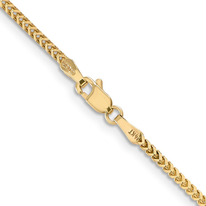 Exclusive 14K Gold 20-Inch Franco Chain, 1.5mm - Stylish & Affordable!-3
