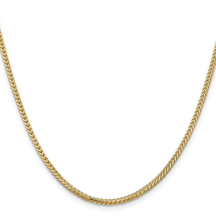 Shop 14K Gold Franco Chain 16-Inch, 2mm - Stylish & Affordable Jewelry!-2