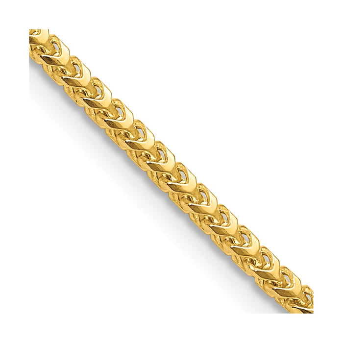 Exclusive 14K Gold 26-Inch 3mm Franco Chain - Stylish Lobster Clasp, Affordable Price-1