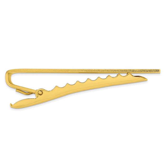 Buy Exclusive Engravable Gold-Plated Tie Bar | Stylish 14K Gold Finish-2