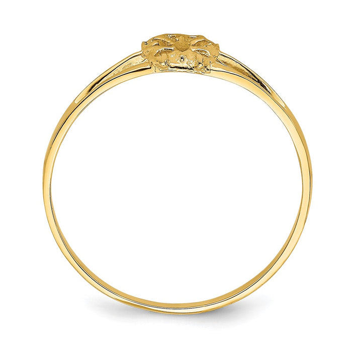 Shop Stylish 14K Gold Mini Butterfly Ring - Affordable Luxury for You-2