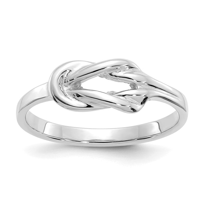 Buy Stylish 14K Freeform Knot Ring - Affordable Luxury in Timeless Design-1