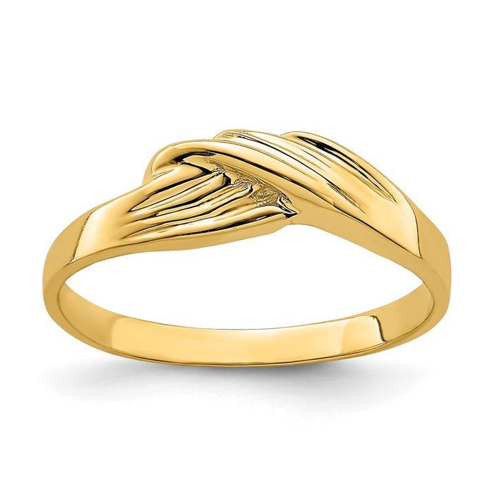Buy Exclusive 14K Artisan Freeform Ring - Stylish Design, Affordable Luxury!-1