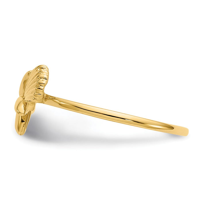 Shop Stylish 14K Gold Polished Shell & Starfish Ring - Luxury Design-3