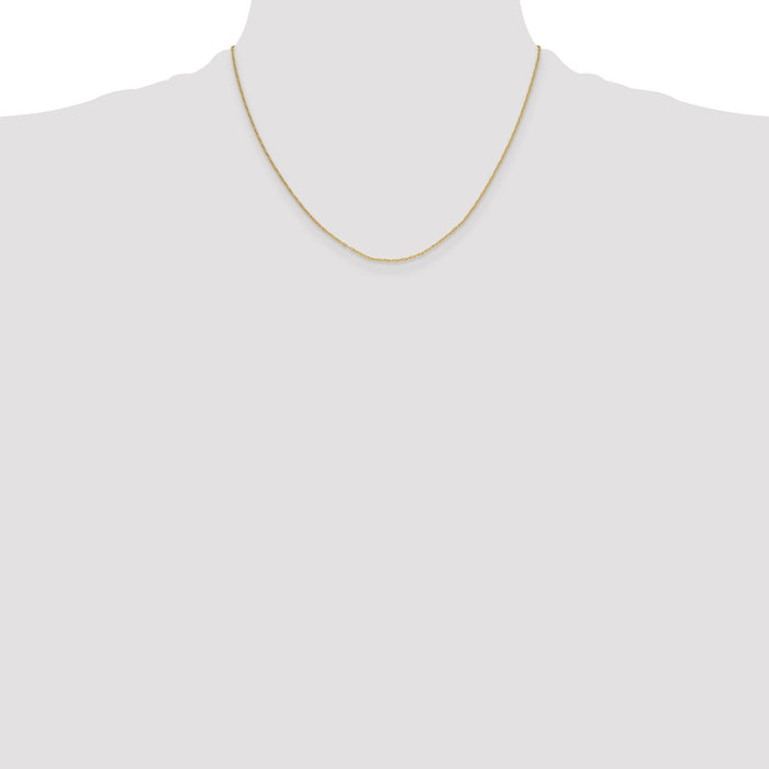 Buy Stylish 14K Gold 1.5mm Mariner Link Chain - Affordable Luxury Jewelry-4