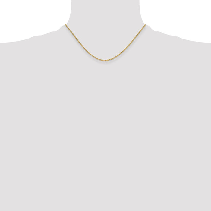 Buy Stylish 14K Gold Mariner Link Chain 1.8mm - Affordable Luxury Jewelry-4