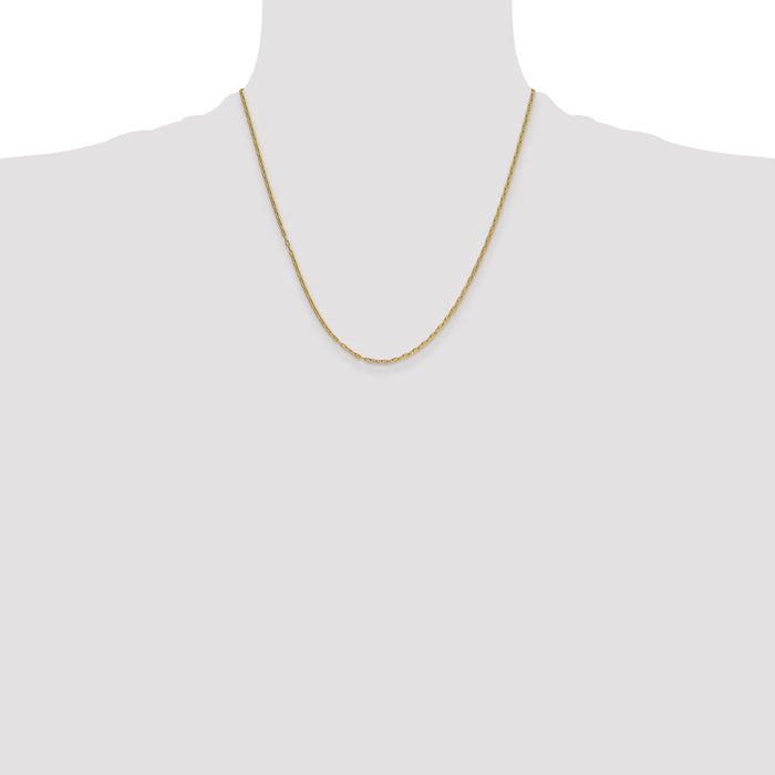 Shop Exclusive 14K Gold 1.8mm Mariner Link Chain - Stylish & Affordable Jewelry-4