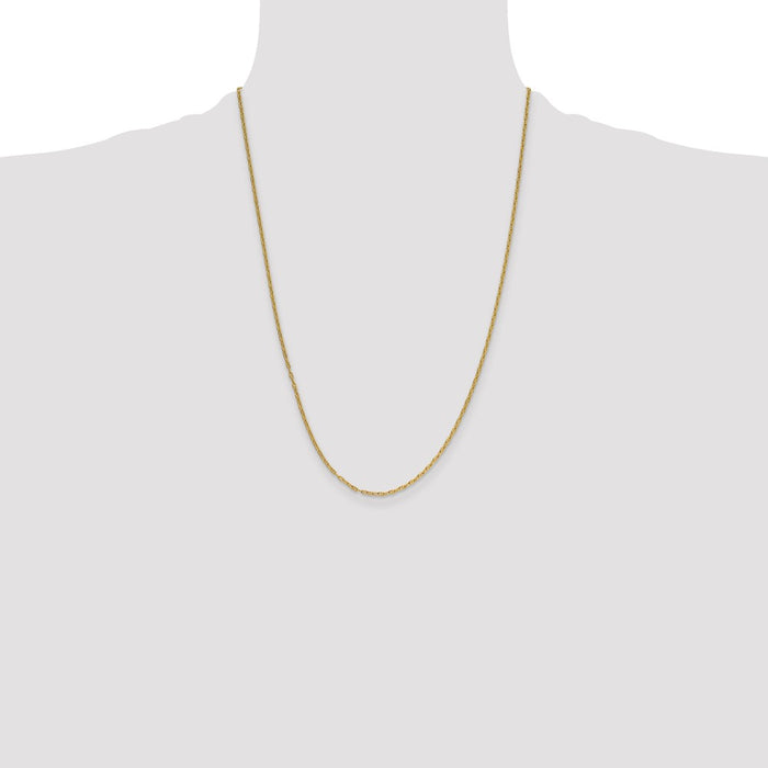 Shop 14K Gold 1.8mm Mariner Link Chain - Stylish Luxury at Affordable Prices-4