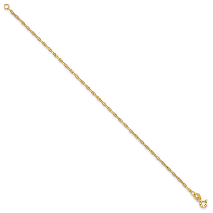 Shop Stylish 14K Gold 1.8mm Mariner Link Chain - Luxury and Value Combined-2