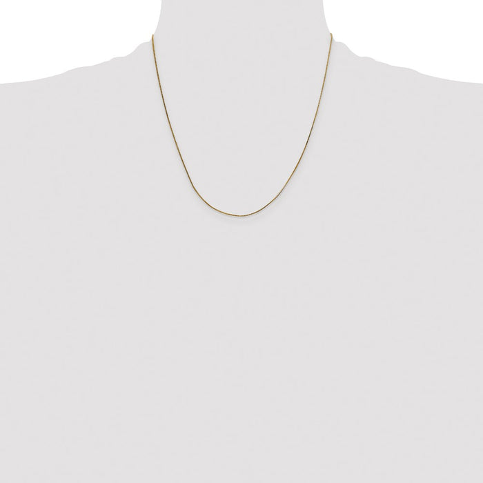 Buy Exclusive 14K Gold 20-Inch Octagonal Snake Chain - Stylish 0.5mm Design-4