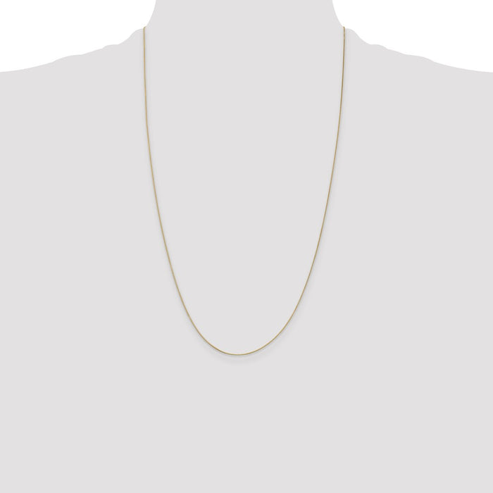 Buy Stylish 14K Gold Box Chain - 26-Inch, 0.5mm, Luxury at Affordable Price-4