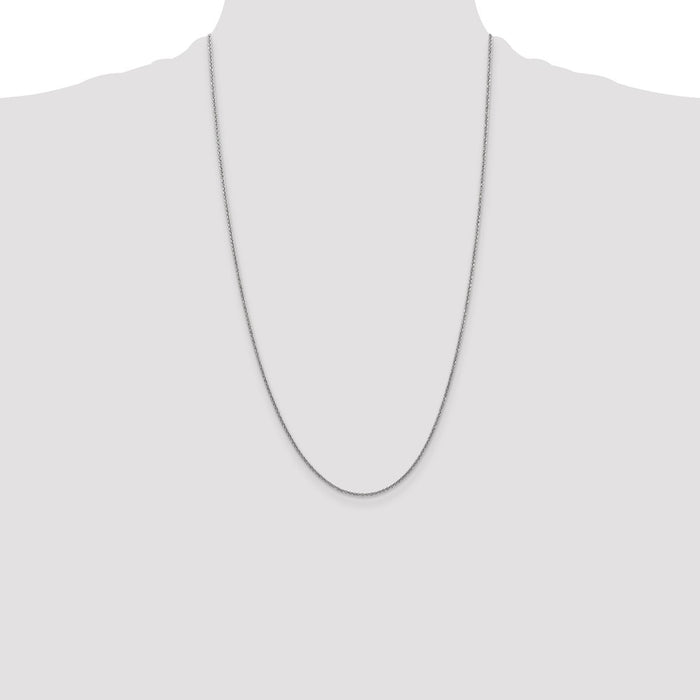 Buy Stylish 14K White Gold 26-Inch 1.4mm Chain - Luxury Quality & Value-4