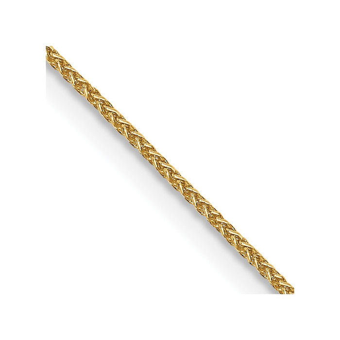 Shop 14K Gold 14-Inch .85mm Spiga Chain - Stylish & Affordable Luxury Jewelry-1