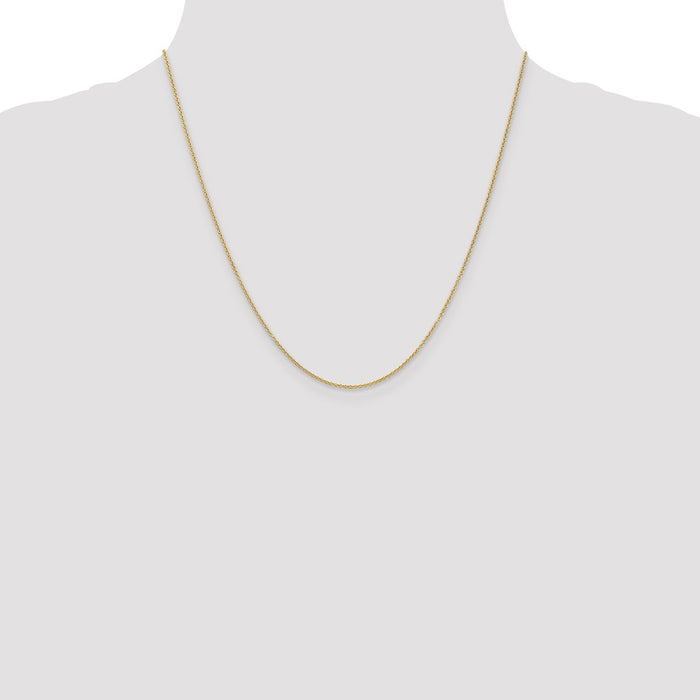 Exclusive 14K Gold 20-Inch Cable Chain - Stylish 1.2mm Design, Affordable Price-4