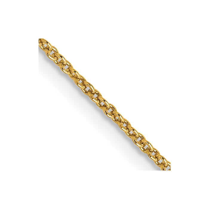 Shop Stylish 14K Gold 18-Inch Cable Chain - 1.2mm, Luxury Lobster Clasp-1