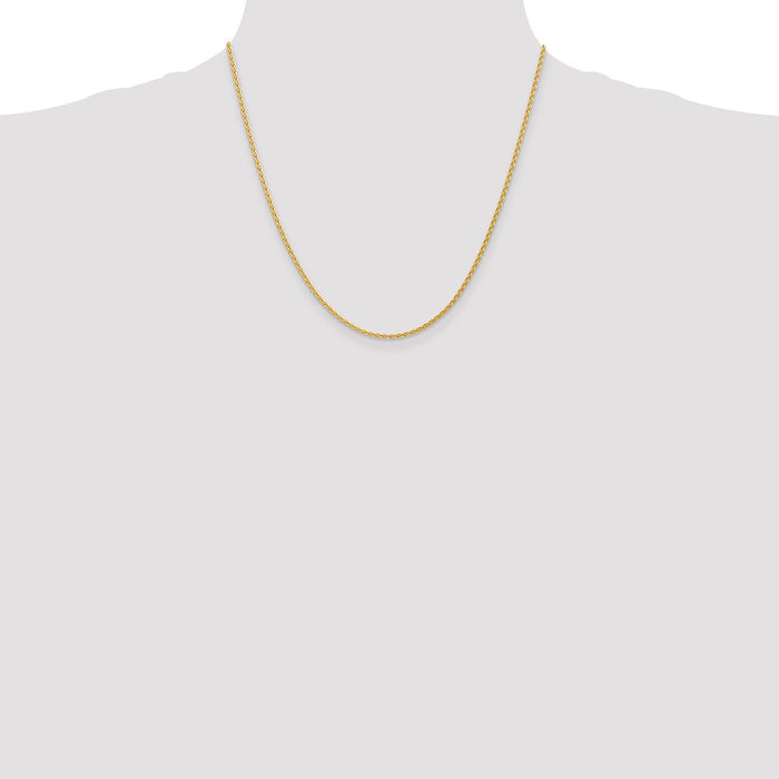 Shop Exclusive 14K Gold 20-Inch Parisian Wheat Chain - Stylish 1.75mm Design-4