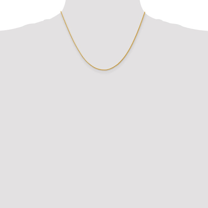 Shop Exclusive 14K Gold 18-Inch Diamond-Cut Parisian Wheat Chain - Stylish Value-4