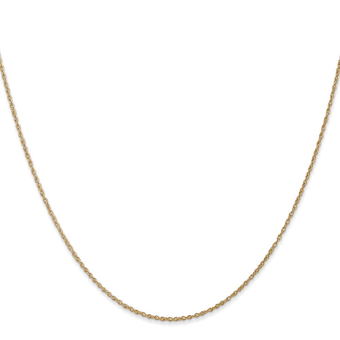Shop Stylish 14K Gold 30-Inch 0.8mm Light Baby Rope Chain - Luxury Accessory!-2