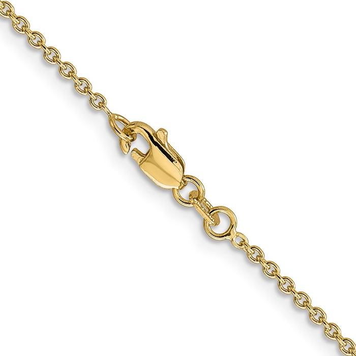 Shop Exclusive 14K Gold 24-Inch Forzantine Chain - Stylish & Affordable!-3