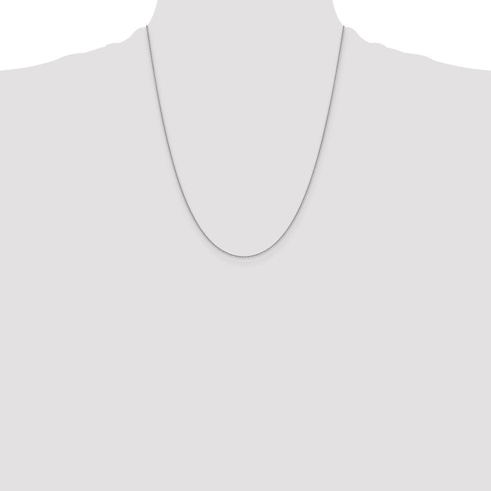 Shop Stylish 14K Gold Forzantine Cable Chain 22-Inch 1.4mm - Luxury Quality-4