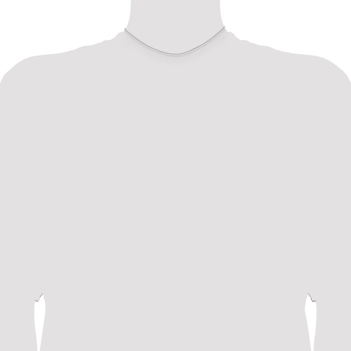 Exclusive 14K White Gold 1.2mm Diamond Cut Cable Chain - Stylish Value-4