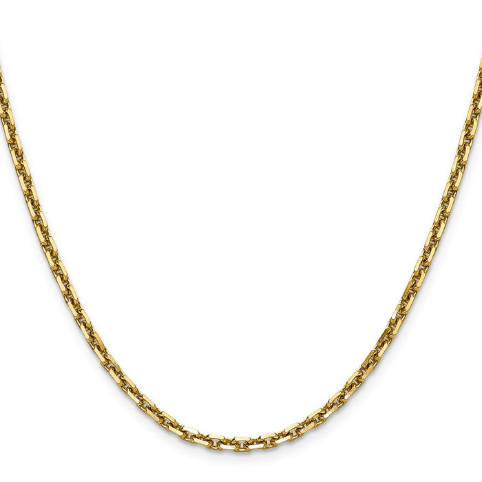 Buy 14K Gold 3.25mm Double Curb French Link Chain - Stylish & Durable-2