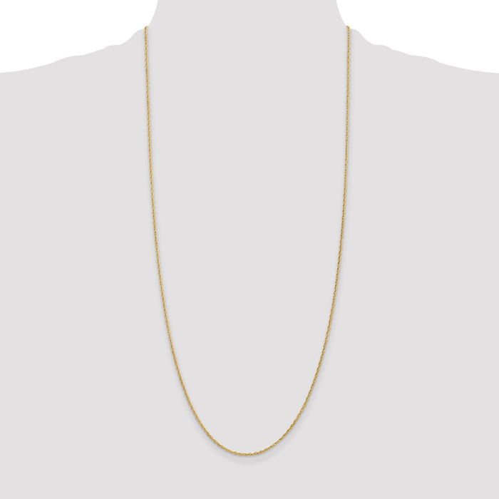 Buy Exclusive 14K Gold 30-Inch Heavy Baby Rope Chain - Stylish & Durable-4