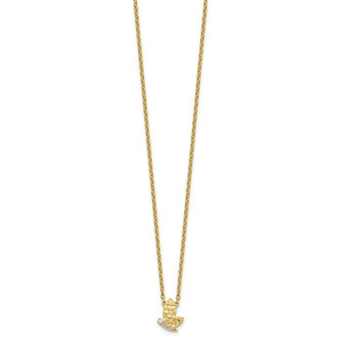 Shop 14K Gold Diamond Butterfly Pendant Necklace - Stylish & Exclusive Design-2