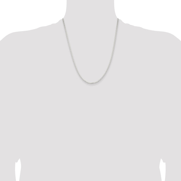 Buy Stylish 2.1mm Sterling Silver Flat Anchor Chain - Affordable Price!-4