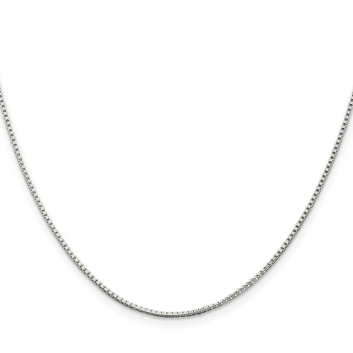 Buy Exclusive 1.25mm Sterling Silver Box Chain - Stylish & Affordable Option-2