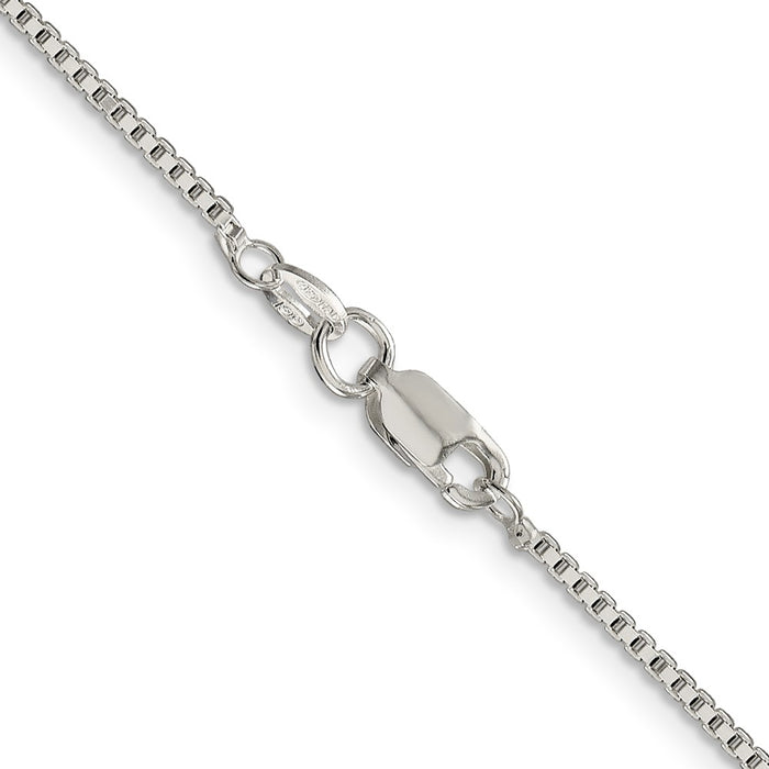 Exclusive 1.4mm Sterling Silver Box Chain - Stylish, Affordable Jewelry!-3