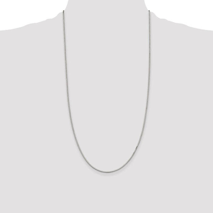 Buy High-Quality 1.5mm Sterling Silver Box Chain - Affordable Elegance-4
