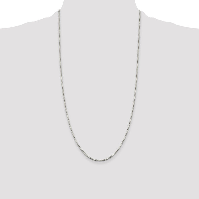 Buy Stylish 1.75mm Sterling Silver Box Chain - Affordable Luxury Jewelry-4