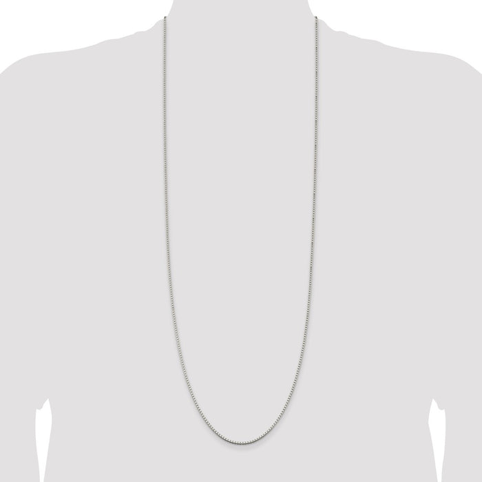 Buy Stylish 1.75mm Sterling Silver Box Chain - Affordable Luxury Jewelry-4