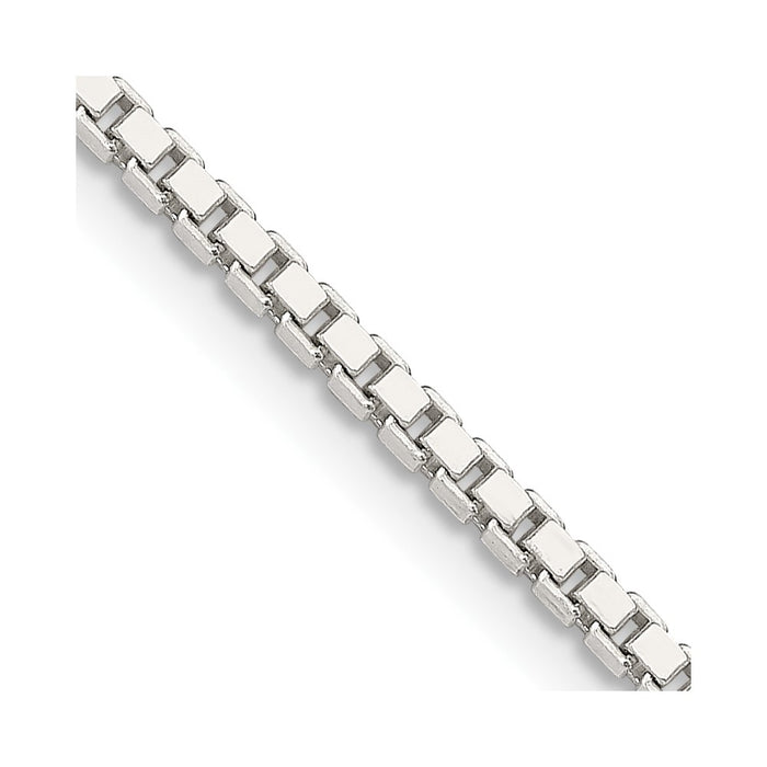 Buy Stylish 1.9mm Sterling Silver Box Chain with 2-Inch Extension-1