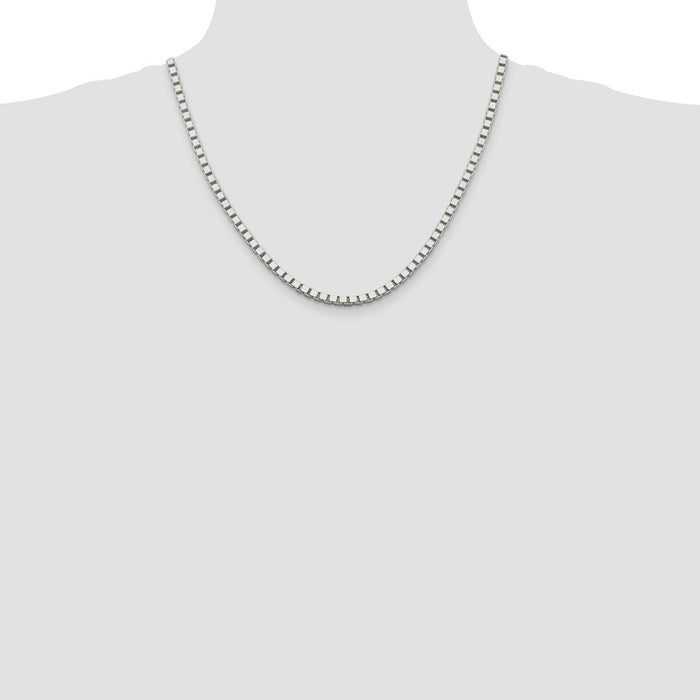 Buy Stylish 3.75mm Sterling Silver Box Chain - Affordable Luxury Jewelry-4