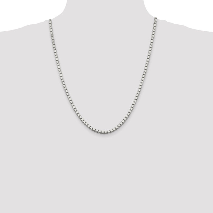 Buy Stylish 3.75mm Sterling Silver Box Chain - Affordable Luxury Jewelry-4