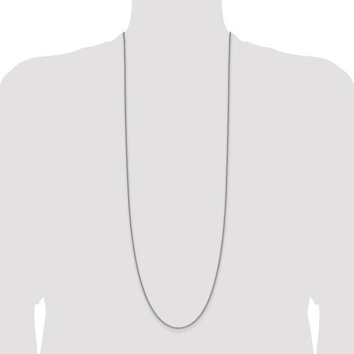 Exclusive 1.75mm Sterling Silver Curb Chain - Stylish & Affordable Luxury-4