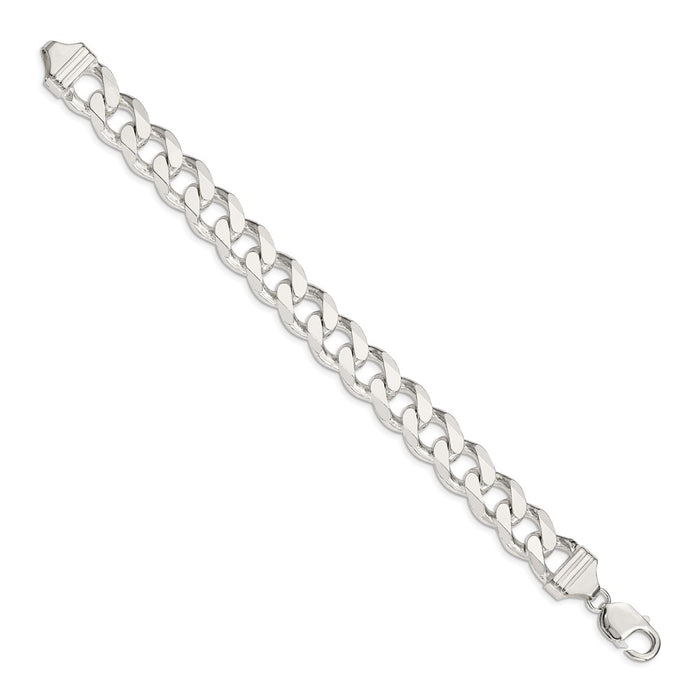 Buy 13mm Sterling Silver Curb Chain - Stylish & Affordable Jewelry Option-2