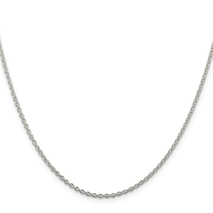 Buy Stylish 1.95mm Sterling Silver Cable Chain | Affordable Luxury Jewelry-2