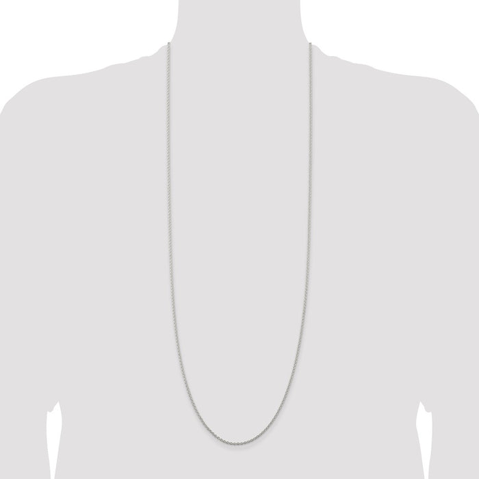 Buy Stylish 1.95mm Sterling Silver Cable Chain | Affordable Luxury Jewelry-4