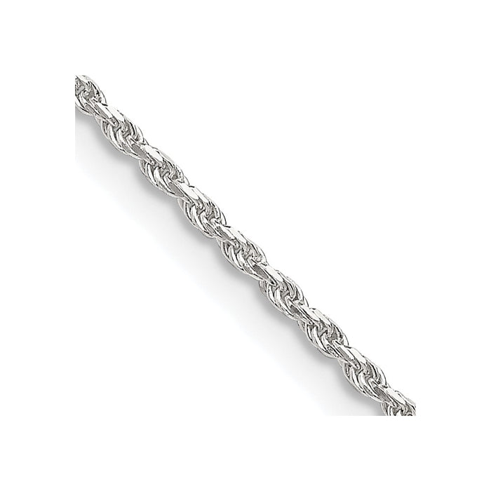Buy 1.5mm Diamond-Cut Rope Chain in Sterling Silver | Stylish & Affordable-1